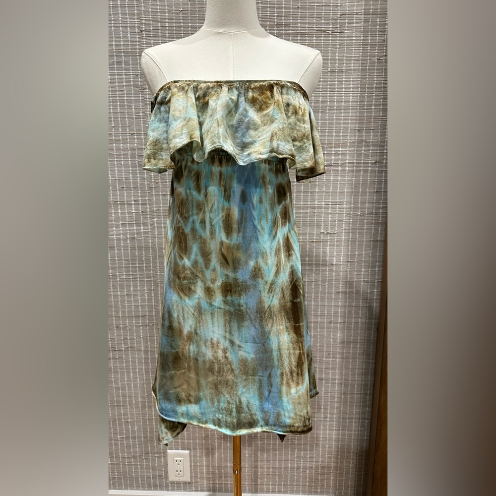 Hard Tail Strapless Dress